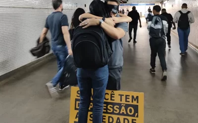 Metrô BH em ação no Setembro Amarelo